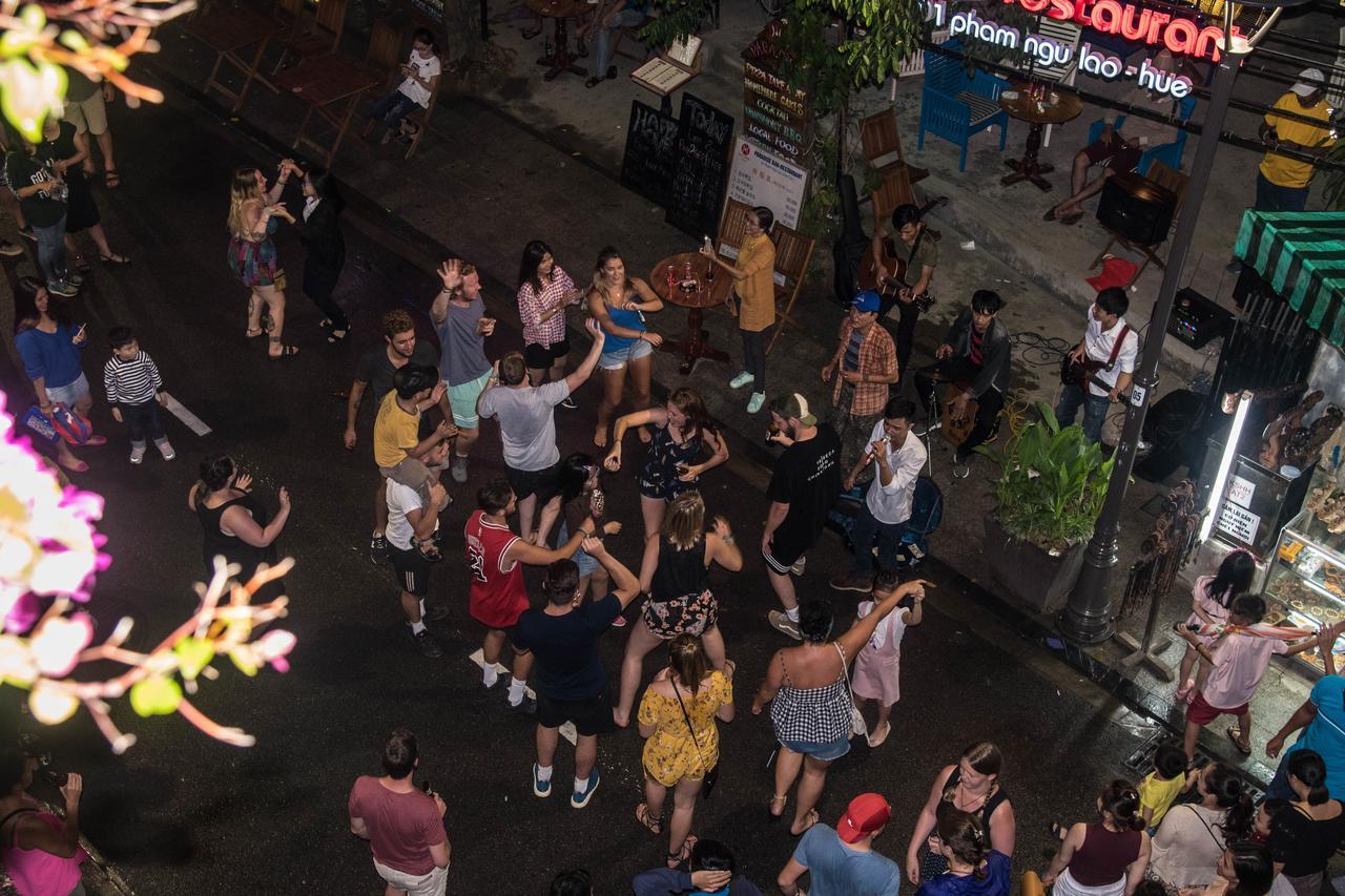 Vietnam Backpacker Hostels - Hue Exteriér fotografie